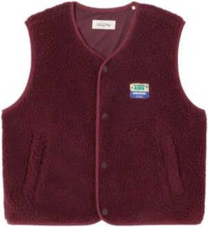 american vintage bodywarmer bordeaux bp hr ce tjzez