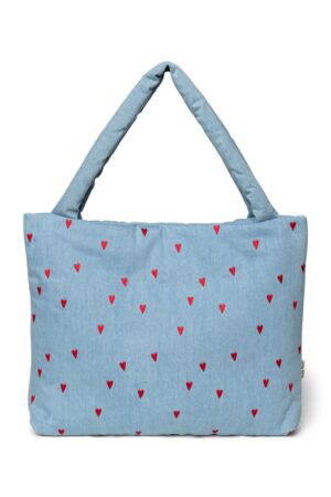 studio noos denim hearts mom bag bp zg tjzol