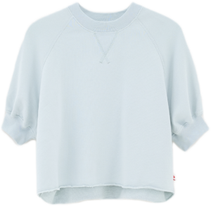 bellerose fabini korte mouwen sweater aqua bp f tzq