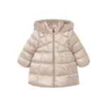 mayoral satin doorgestikte winterjas bp kq if tjzgu