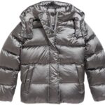 ralph lauren meisjes padded winterjas metallic bp jk gf tjzgd