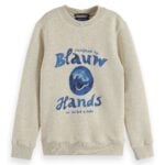 scotch soda artwork sweater bp qr tkej