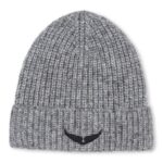 zadig voltaire beanie muts zilver a bp wl vw tjzmv