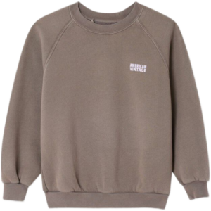 american vintage izubird sweater cendre vintage bp n sr tmvk