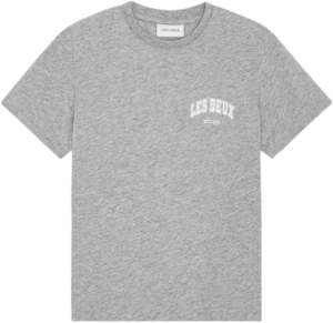 les deux hoop t shirt grey melange bp qw t tbgrg