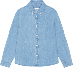 les deux konrad denim shirt light indigo wash bp r tbgv