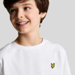 lyle scott logo t shirt bp r eq thvuj