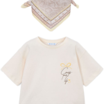 mayoral t shirt met sjaaltje bp cr al tgbl