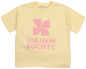 the new society logo t shirt soft lemon bp a l tjgm
