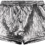alix woven silver shorts bp z pp tapnxi