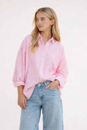 circle of trust elena gestreepte oversized blouse bp o sh tarlil