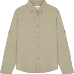 les deux konrad linen overhemd laurel oak sand bp qz x tbgtp