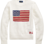 ralph lauren gebreide trui vlag ecru bp hb cr tw