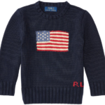 ralph lauren gebreide trui vlag navy bp iq cs tw
