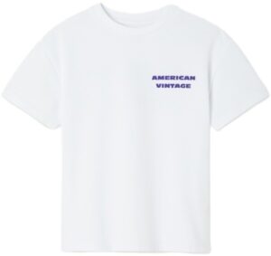american vintage logo t shirt bp g afx tbqpdh