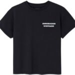 american vintage logo t shirt bp g afz tbqpdh