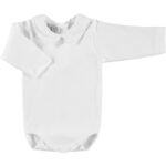 babidu romper met pique kraagje blanco bp sk dn tyu