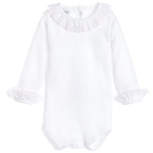 babidu romper met ruffle kraagje rosa bp sm dv tyeh
