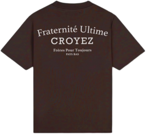 croyez fraternite t shirt brown brown bp j afh tbjlf