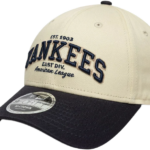 new york yankees wordmark pet beige navy bp rj ain tctn