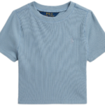 ralph lauren rib cropped t shirt bp ie ma tcikb