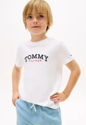 tommy hilfiger monogram logo t shirt ybr bp lv aam tbajq
