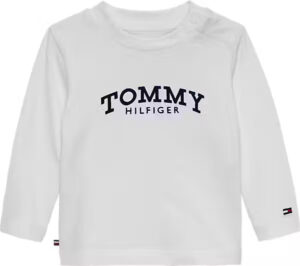tommy hilfiger monotype logo baby longsleeve ybr bp b x tztd