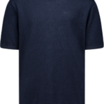 airforce gebreid t shirt dark navy blue bp ac tbdhj