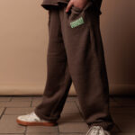 american vintage evona joggingbroek marron surteint bp e bt tdhjum