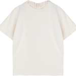 baje almeria ruffle hals t shirt white coconut bp m tanrkm