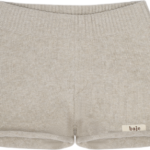 baje sebastian gebreide short sand melange bp n qj t