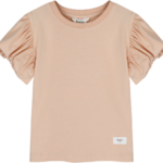baje valencia ruffle mouwen t shirt rose cafe bp pu tq