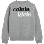 calvin klein logo sweater pd bp vn blu terr