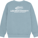les deux exhibition sweatshirt faded blue bp uj bm tdoqjb