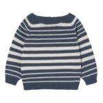 li me romeo gebreide gestreepte trui cream indigo bp n aux tctepd