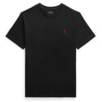 ralph lauren basis logo t shirt zwart bp n bh tdlbpg