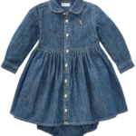 ralph lauren denim jurk bp yj bei tenr
