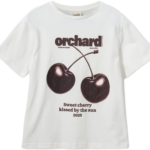sofie schnoor zena cherry t shirt off white bp fx alj tcvkq