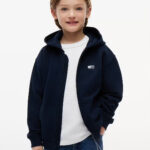 tommy hilfiger vest met borstlogo cg bp w bla tef