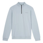 ambique half zip sweater quinten ice blue bp l bof tebcu