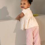 noppies gestreepte broek straight fit p pionsettia bp h bs temqt