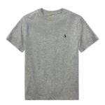ralph lauren basis logo t shirt grijs bp n be tekks