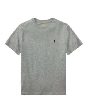 ralph lauren basis logo t shirt grijs bp n be tekks