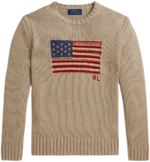 ralph lauren gebreide trui vlag bp yh bky teep