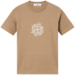 stone island logo print t shirt v bp l bgj tembs
