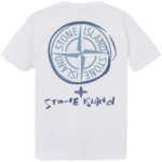 stone island t shirt backprint v bp e w terrsu
