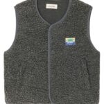 american vintage bodywarmer anthracite chine bp f cc tgz