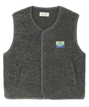 american vintage bodywarmer anthracite chine bp f cc tgz
