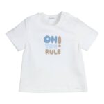 gymp t shirt aerobic white blue bp gh ca tgsbv