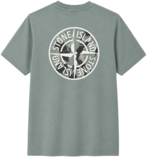 stone island camo backprint t shirt vb bp q ci thdz